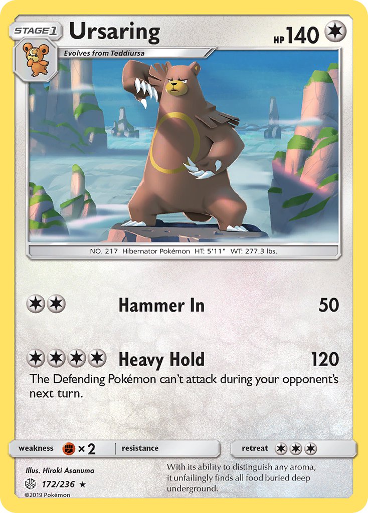 Ursaring [Reverse Holo]